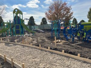Prairie Grove Park Playground Installation